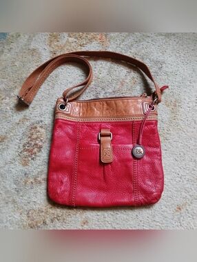 Red Leather Bag The Sak